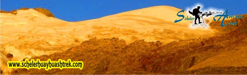 Atardecer en el Nevado Vicos